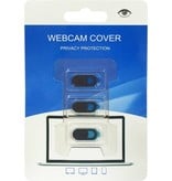 Geeek Webcam Cover Privacy Protector Ultradun -  3 stuks - Webcam Slider