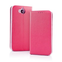 Smart Carbon Wallet Case for Samsung S9 Pink