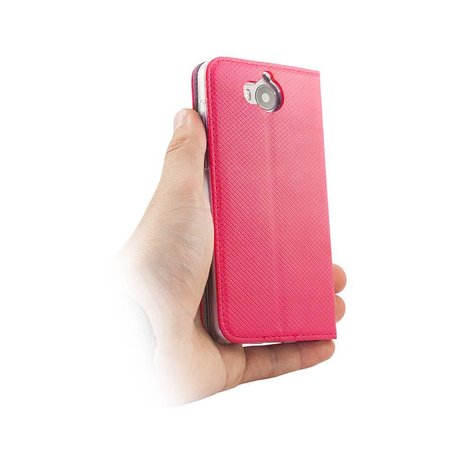 Geeek Smart Carbon Wallet Case for Samsung S9 Pink