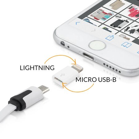 Geeek Lightning to Micro USB converter for Apple Products