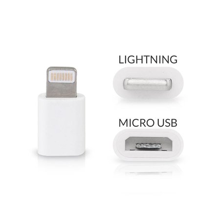 Geeek Lightning to Micro USB converter for Apple Products