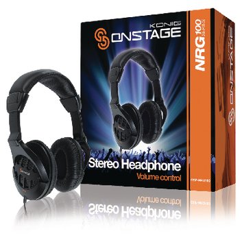 Hoofdtelefoon Over-Ear 3.5 mm 2.5 m Zwart Hoofdtelefoon Over-Ear 3.5 mm 2.5 m Zwart