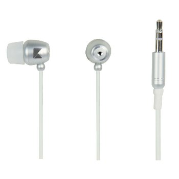 König Hoofdtelefoon In-Ear 3.5 mm Zilver