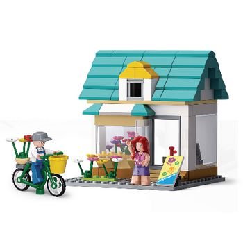 Sluban Bouwstenen Town Serie Bloemenwinkel