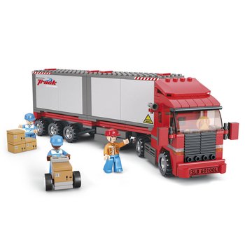 Sluban Bouwstenen Town Serie Containervrachtwagen