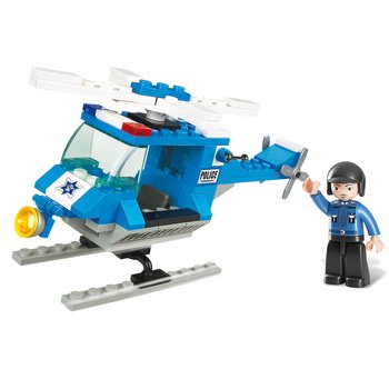 Sluban Bouwstenen Town Serie Politiehelikopter