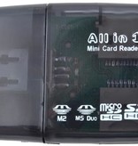 Geeek Mini USB Kartenleser All In One Kartenleser für Micro SD & SD