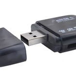 Geeek Mini USB  Card Reader All In One  - kaartlezer voor o.a. Micro SD &  SD