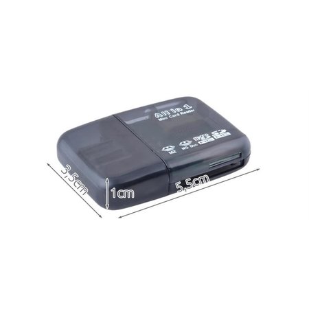 Geeek Mini USB Card Reader All In One card reader for Micro SD & SD