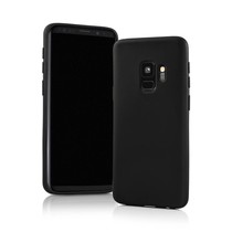 Matte Black Silicone TPU Case Samsung Galaxy S9