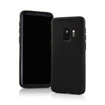 Matte Black Silicone TPU Case Samsung Galaxy S9 Plus