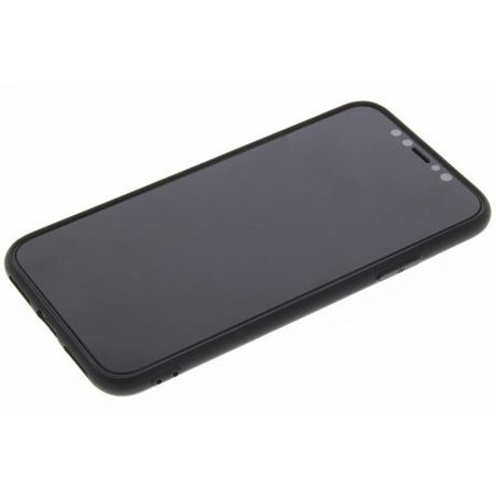 Geeek Matte Black Silicone TPU Case iPhone X / Xs