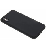 Geeek Matte Black Silicone TPU Case iPhone X / Xs