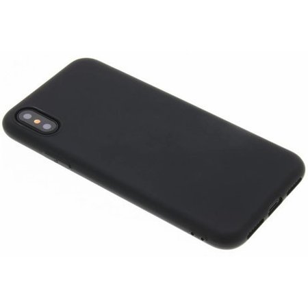 Geeek Matte Black Silicone TPU Case iPhone X / Xs