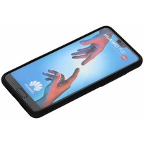 Mat Zwart Siliconen TPU Hoesje Huawei P20