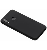 Geeek Matte Black Silicone TPU Case Huawei P20 Lite
