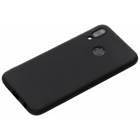 Geeek Matte Black Silicone TPU Case Huawei P20 Lite