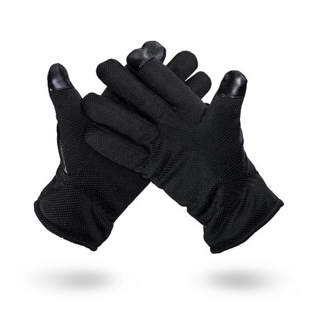 Geeek Handschoenen voor Smartphone / Touchscreen - Kunstleer - Zwart