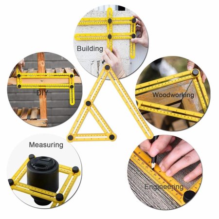 Geeek Angle-izer Quadrilateral Measuring Instrument - Multi-angle ruler