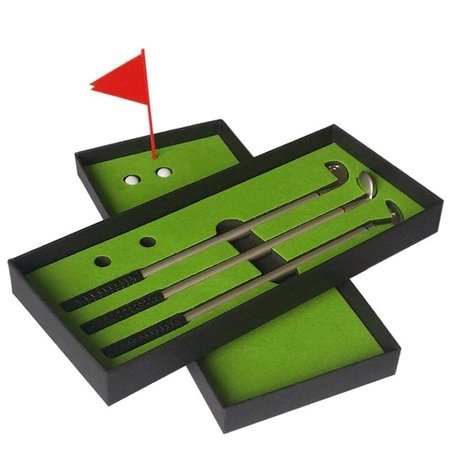 Geeek Mini Golf Game Desktop Putter Pen Set Golf Training