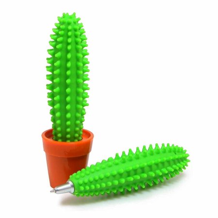 Geeek Cactus Pen Soft Rubber Ballpoint Pen