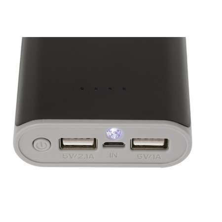 König Powerbank Lithium-Ion 7500 mAh USB Schwarz