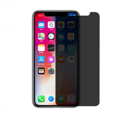 Geeek Premium 9H Displayschutzfolie aus gehärtetem Glas für iPhone X