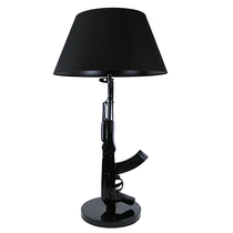 Tafellamp Vloerlamp AK-47 Gun Lamp Zwart