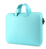 Airbag MacBook 2-in-1 sleeve / tas voor Macbook 12 inch / Macbook Air 11 inch Mint