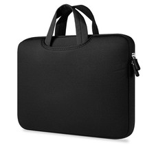 Airbag MacBook 2-in-1 Hülle / Tasche für MacBook Air / Pro 13 Zoll - Schwarz