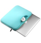 Airbag MacBook 2-in-1 Hülle / Tasche für MacBook Pro 15 Zoll - Minz Grün