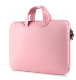 Airbag MacBook 2-in-1 sleeve / tas voor Macbook  Pro 15 inch - Roze