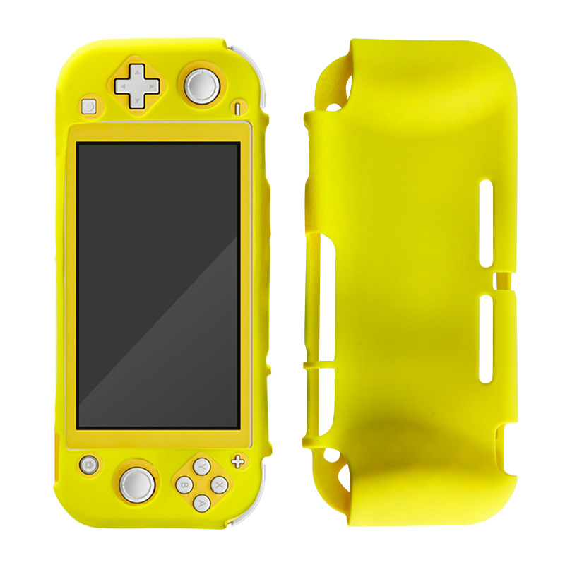 Silicone Case Cover for Nintendo Switch Lite Beschermhoes Geel