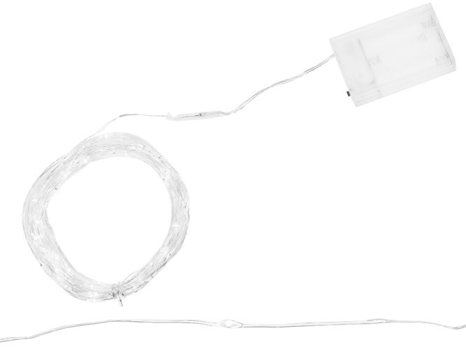 LED String Licht Koperdraad 100 LED's Decoratieve Kabelverlichting Koud Wit