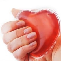 Heart Hand Warmer - Reusable Gel Hand Warmer - Heat Pads - Hot Pack Reusable