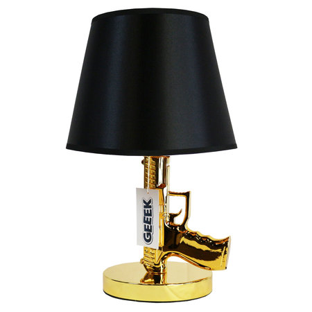 Geeek Table lamp Dutch Service Arm 9mm Gun Lamp Gold - Walther P99 Replica