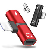 Iphone Adapter 2-in-1 Splitter - Audio - Opladen