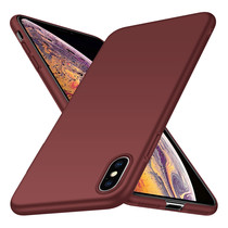Back Case Cover iPhone Xs Max Case Burgundy Red