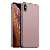 Rückseite Hülle Abdeckung iPhone X / Xs Hülle Pink Powder