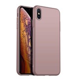 Geeek Rückseite Hülle Abdeckung iPhone Xs Max Hülle Pink Powder