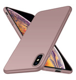 Geeek Back Case Cover iPhone Xs Max Case Burgundy Pink Powder
