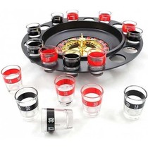 Party Drink Roulette with 16 Glasses - Drinking Game