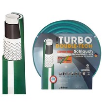 Turbo-Double-Tech® Gartenschlauch / Wasserschlauch Ø 3/4” / 19mm- 6 Lagig - Anti Torsion System