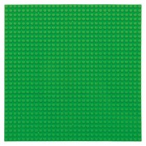 Große Grundplatte Bauplatte für Lego Bausteine Grün 32 x 32