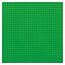 Geeek Große Grundplatte Bauplatte für Lego Bausteine Grün 32 x 32