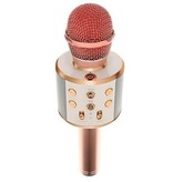 Drahtloses Karaoke-Mikrofon Drahtlos mit Bluetooth-Lautsprecher Rosé Gold