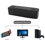 Ultra Slim Bluetooth 5.0 Dual Audio Sender - Switch / Switch Lite / PS4 / PC