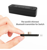Ultra Slim Bluetooth 5.0 Dual Audio Sender - Switch / Switch Lite / PS4 / PC