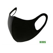 Children Facemask Fashion Ice Silk Cotton Black | Mouth Nose Mask | Mouth mask