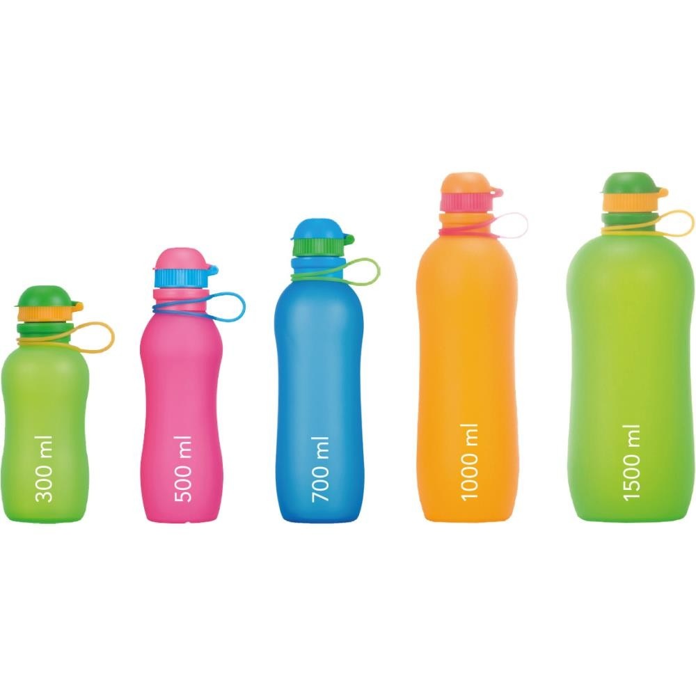 Viv Bottle 3.0 - Faltbare Silikonflasche / Wasserflasche - Orange